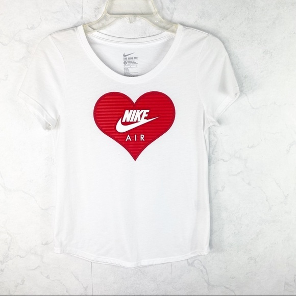 [Nike] Girls Basic Logo Tee - Picture 1 of 2